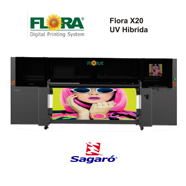 FLORA X20 Impresora UV Hibrida