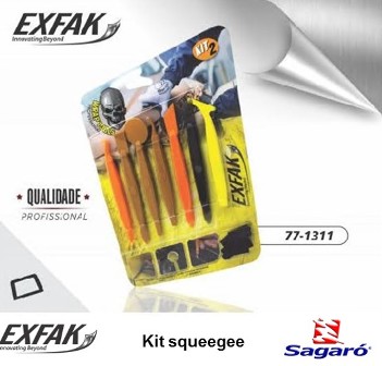Accesorios Exfak Kit II squeegee profile c/7