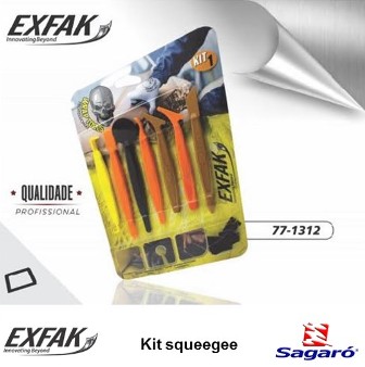 Accesorios Exfak Kit I squeegee c/7