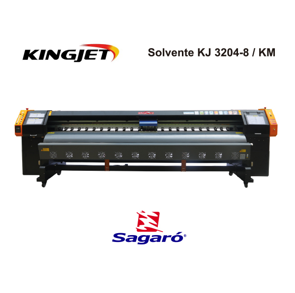 Impresora Solvente KINGJET 3204 – 8